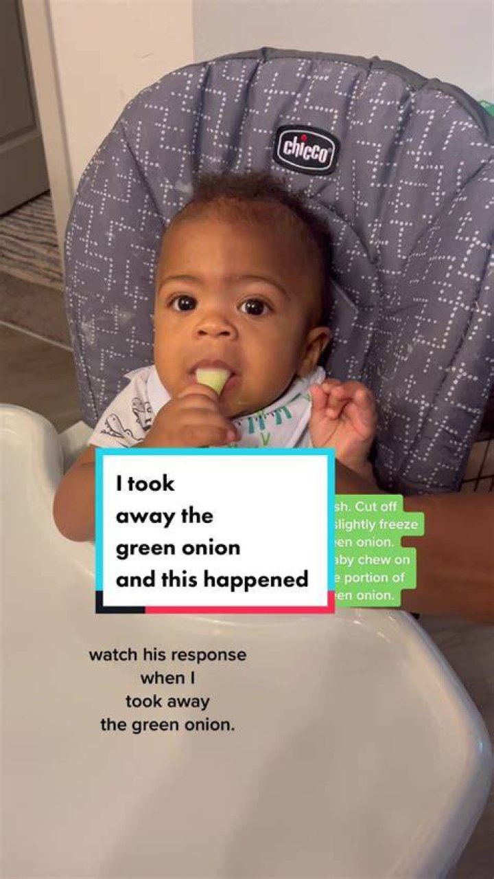 Discovering The Green Onion Teething Hack: A Natural Relief For Your Little One