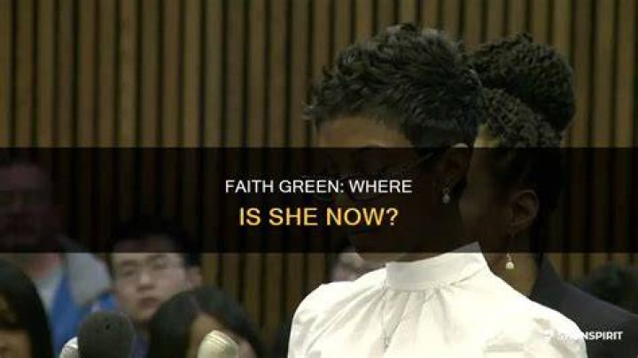 Faith Green Now Where is Gregory Green's ExWife Today? Update