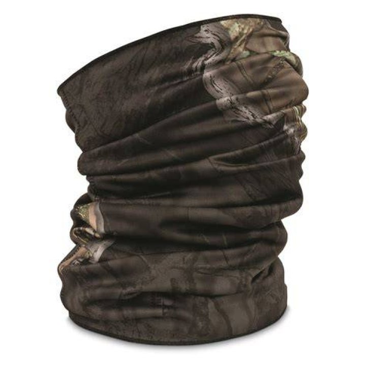 Huntworth Neck Gaiter Facemask, Mossy Oak Camo 717894, Hats & Caps at