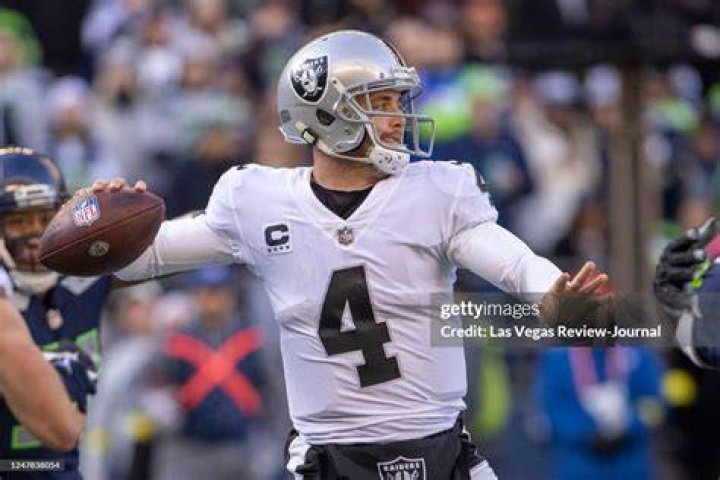 Las Vegas Raiders Quarterback Derek Carr Visits Typhoon Lagoon