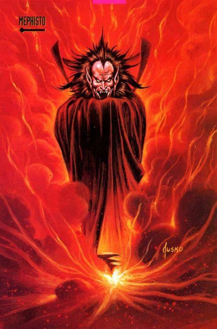 Mephisto by Joe Jusko Mephisto marvel, Marvel comic character, Marvel