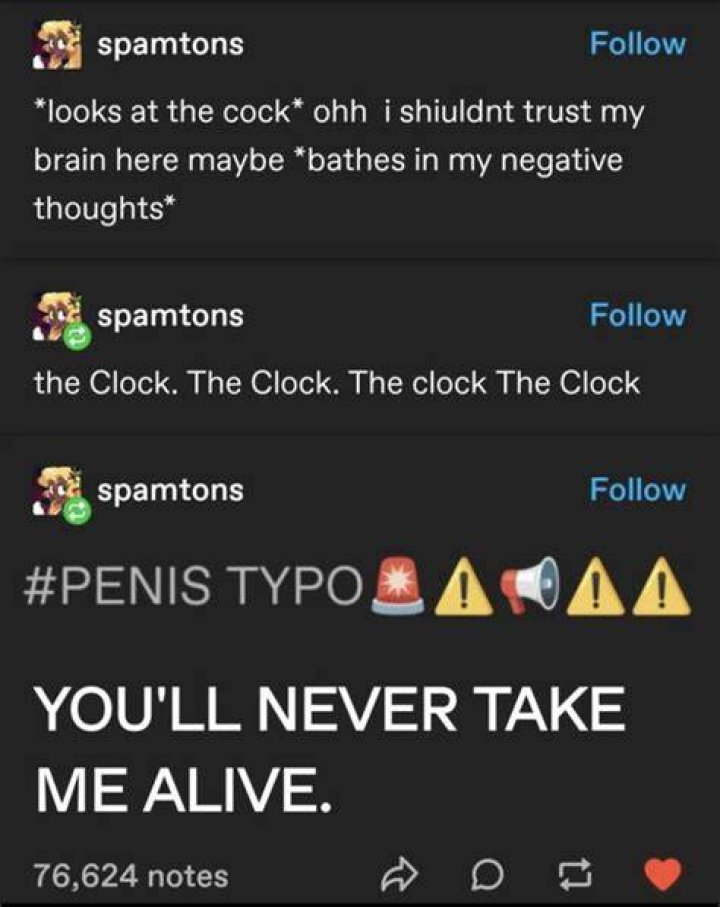 PENIS TYPO r/tumblr