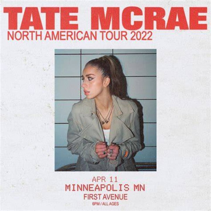 Tate McRae First Avenue