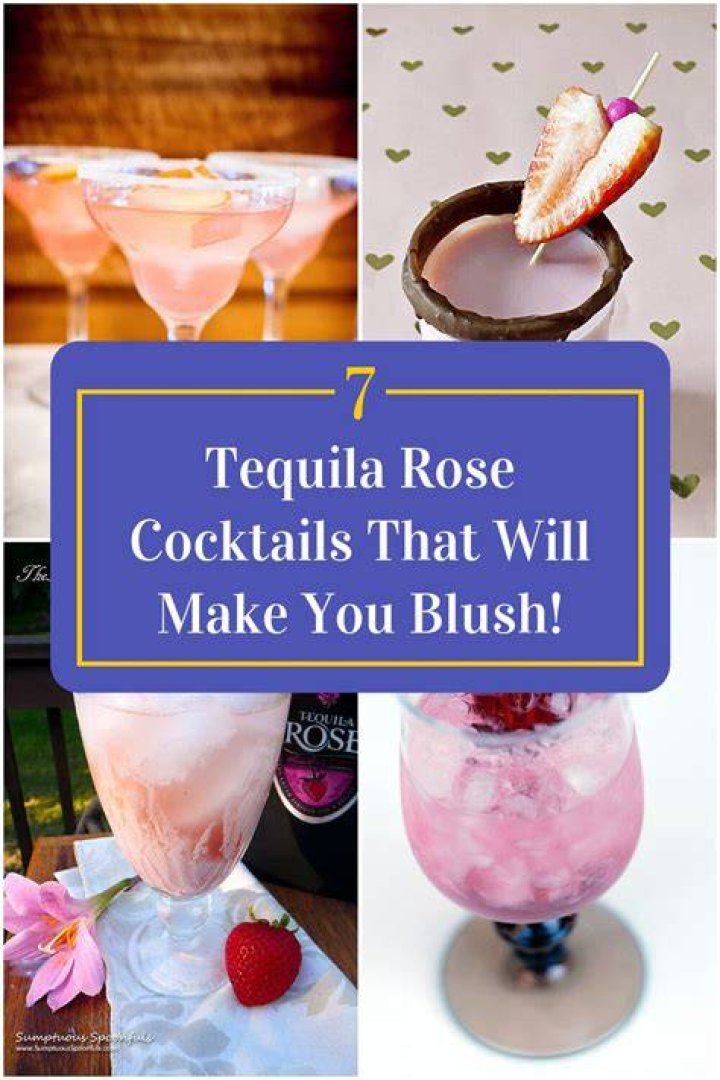 Tequila Rose Drinks Ideas The Strawberry Kiss Cocktail